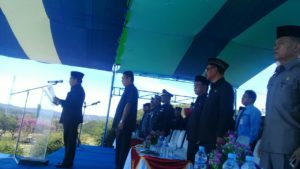 Peringati Hari Kesaktian Pancasila, Pemkab Boltim Gelar Upacara