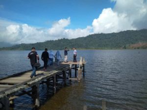 Kunjungi Wisata Danau Mooat, Ini Saran Wagub Sulut