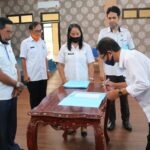 Disaksikan Bupati dan Wabup, OPD Boltim Tandatangan Pakta Integritas