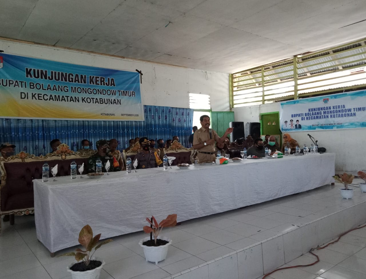 Bupati Sehan Landjar Kunker di Kecamatan Kotabunan