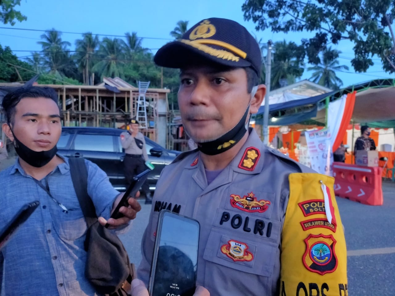 Amankan Pilkada, 90 Personil BKO Disambut Kapolres Boltim