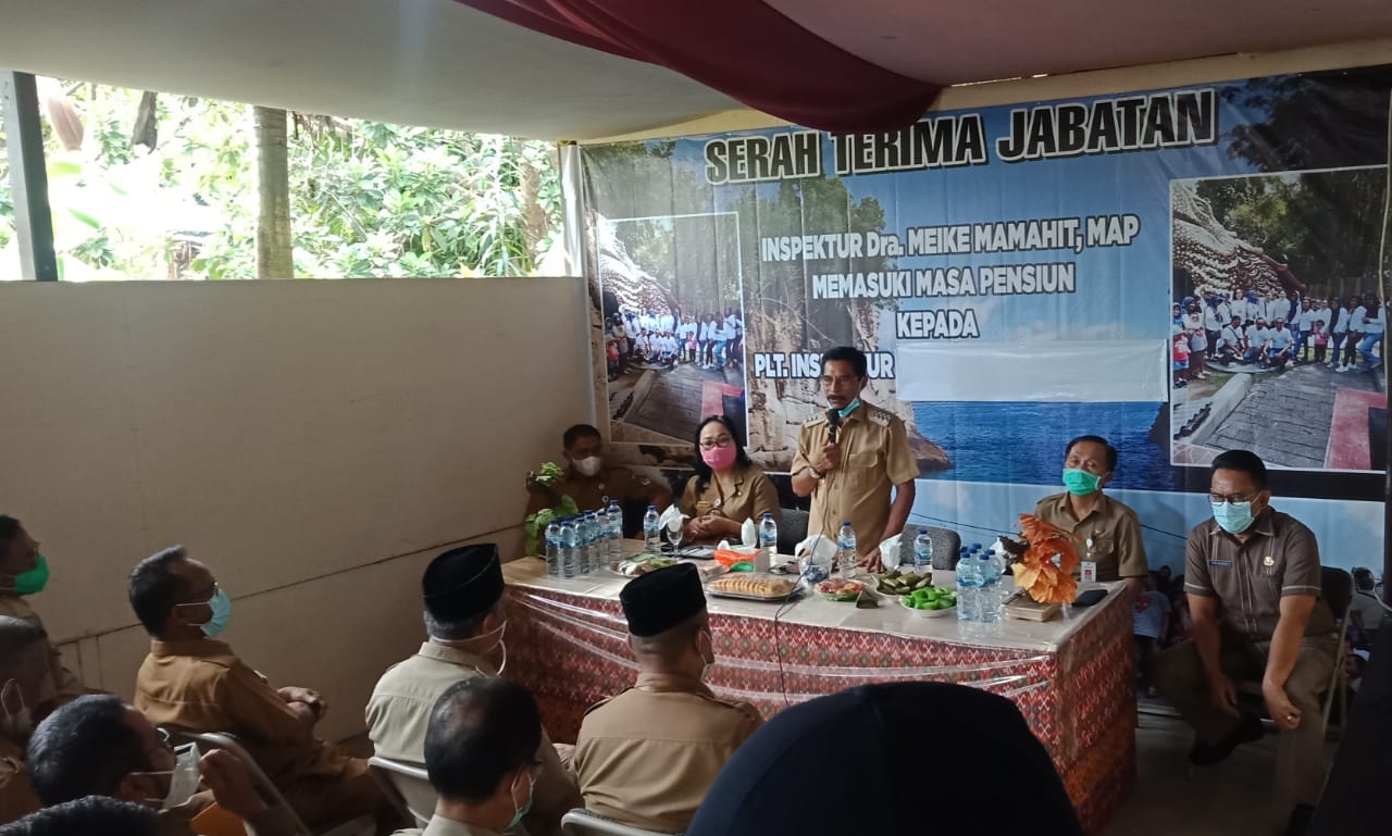 Inspektur Daerah Boltim, Meike Mamahit Purna Tugas