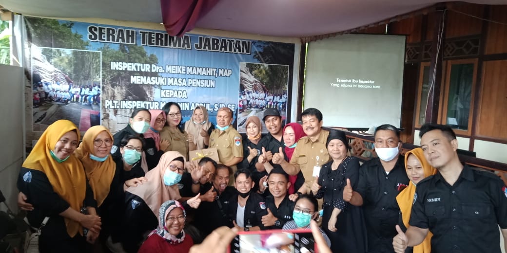 Linangan Air Mata Warnai Acara Purna Bakti Inspektur Meike Mamahit
