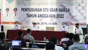 Buka Kegiatan Penyusunan Standar Harga, Bupati Mamonto Harap Benar-Benar Efisien dan Efektif