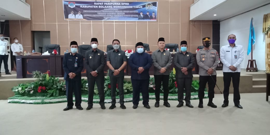 RPJMD Boltim 2021-2026 Tuntas, DPRD dan Bupati Gelar Penandatanganan Persetujuan Lewat Rapat Paripurna