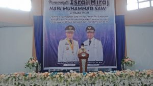 Peringati Isra’ Miraj, Bupati SSM: Ajak Umat Muslim Tidak Meninggalkan Sholat Lima Waktu