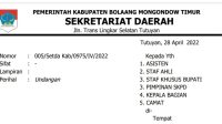 Pemkab Boltim Takbiran di Dua Tempat, Ini Jadwal dan Tempat