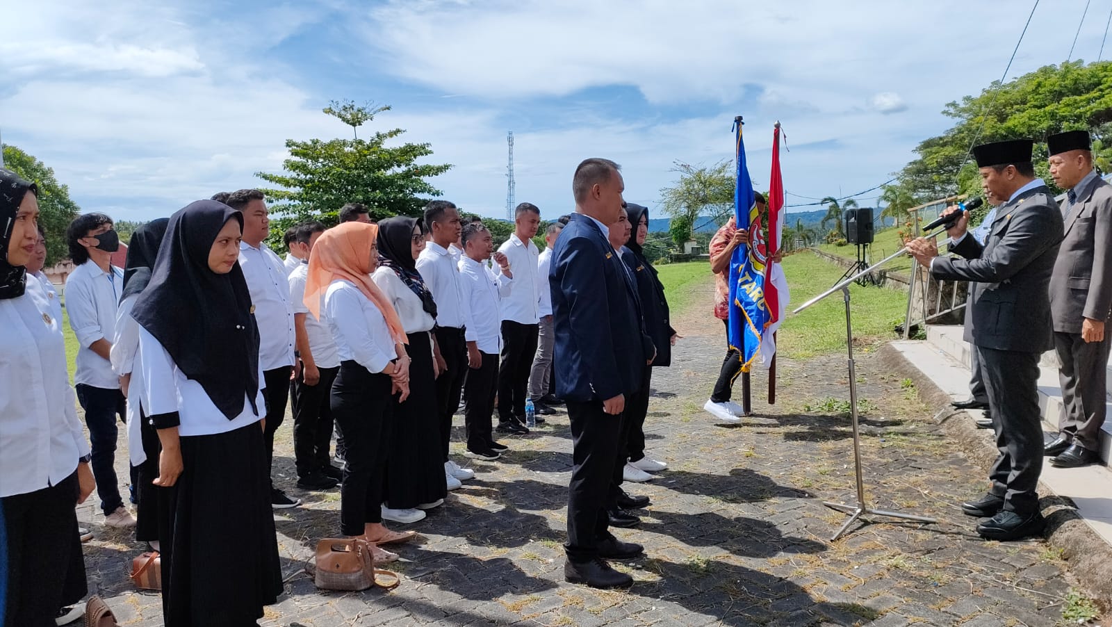 Pesan Baik Bupati SSM Kepada Karang Taruna Kabupaten Boltim Yang Dilantik