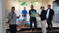 Ketua KNPI Boltim IHM Salurkan Bantuan Sekaligus Beri Penguatan Warga Korban Banjir di Manado
