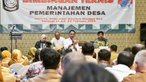 Bupati Sachrul Beri Materi di Bimtek Pjs Sangadi, Tegaskan Empat Hal Agar Program Pemdes Menjadi Terbaik