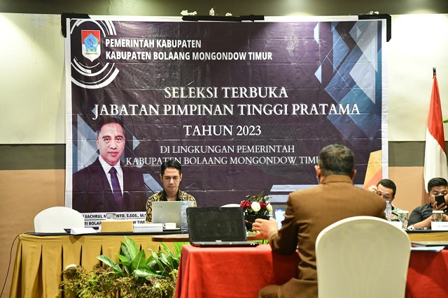 Pemda Boltim Buka Selter, Empat ASN Berkompetisi Jabatan Esselon
