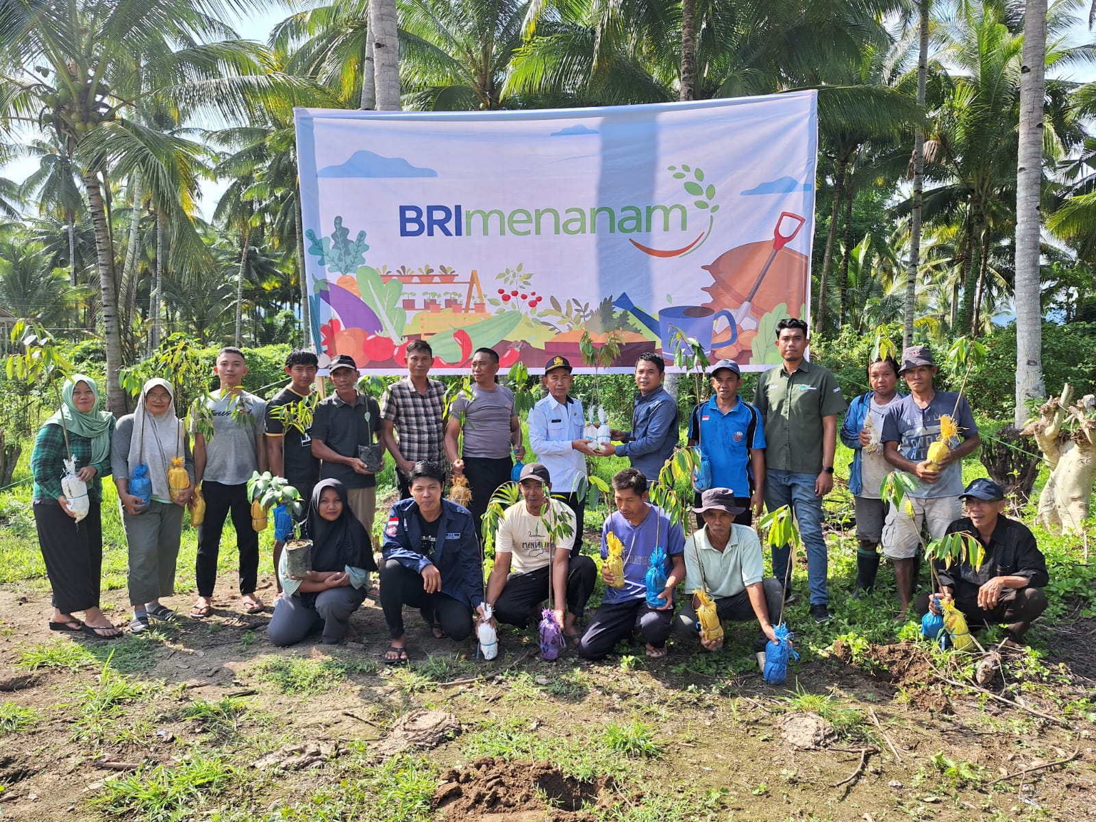 Buyat Tengah Kecipratan Program Desa BRIlian dari BRI Unit Kotabunan