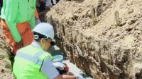 Batu Resmi Diletakkan, Bupati SSM Membangun Masjid Agung Termegah di Ibu Kota Tutuyan Boltim  