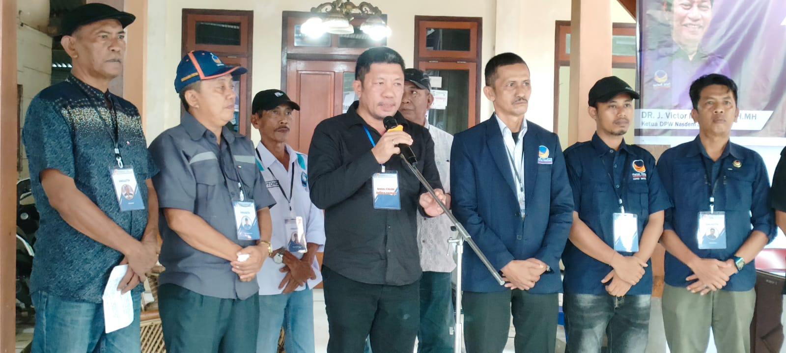 Siap Bekerja dan Topang Program Calon Bupati Sam Sachrul Mamonto, Ahmad Alheid Mendaftar Sebagai Bakal Calon Wakil di Pilkada Boltim