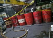 Polda Sulut Bongkar Praktik Penimbunan Ribuan Liter BBM Solar Bersubsidi di Desa Koka