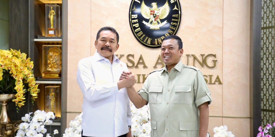 Bahas Pemberantasan Mafia Tanah, Menteri ATR/BPN Nusron Wahid Temui Jaksa Agung
