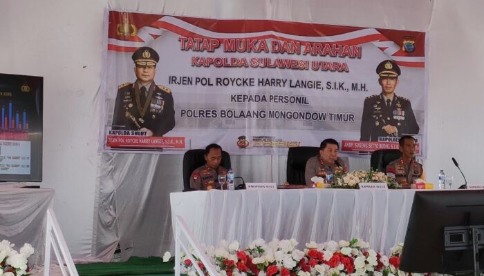 Kapolda Sulut Beri Nilai 100 untuk Polres Boltim, Sekaligus Pesan Humanis