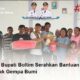 penyaluran bantuan kepada warga jiko belangan