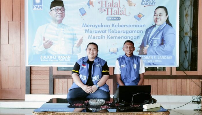 Ketua DPD PAN Boltim Amalia Landjar Perkuat Konsolidasi Nasional Lewat Halal Bihalal Virtual Bersama Ketum