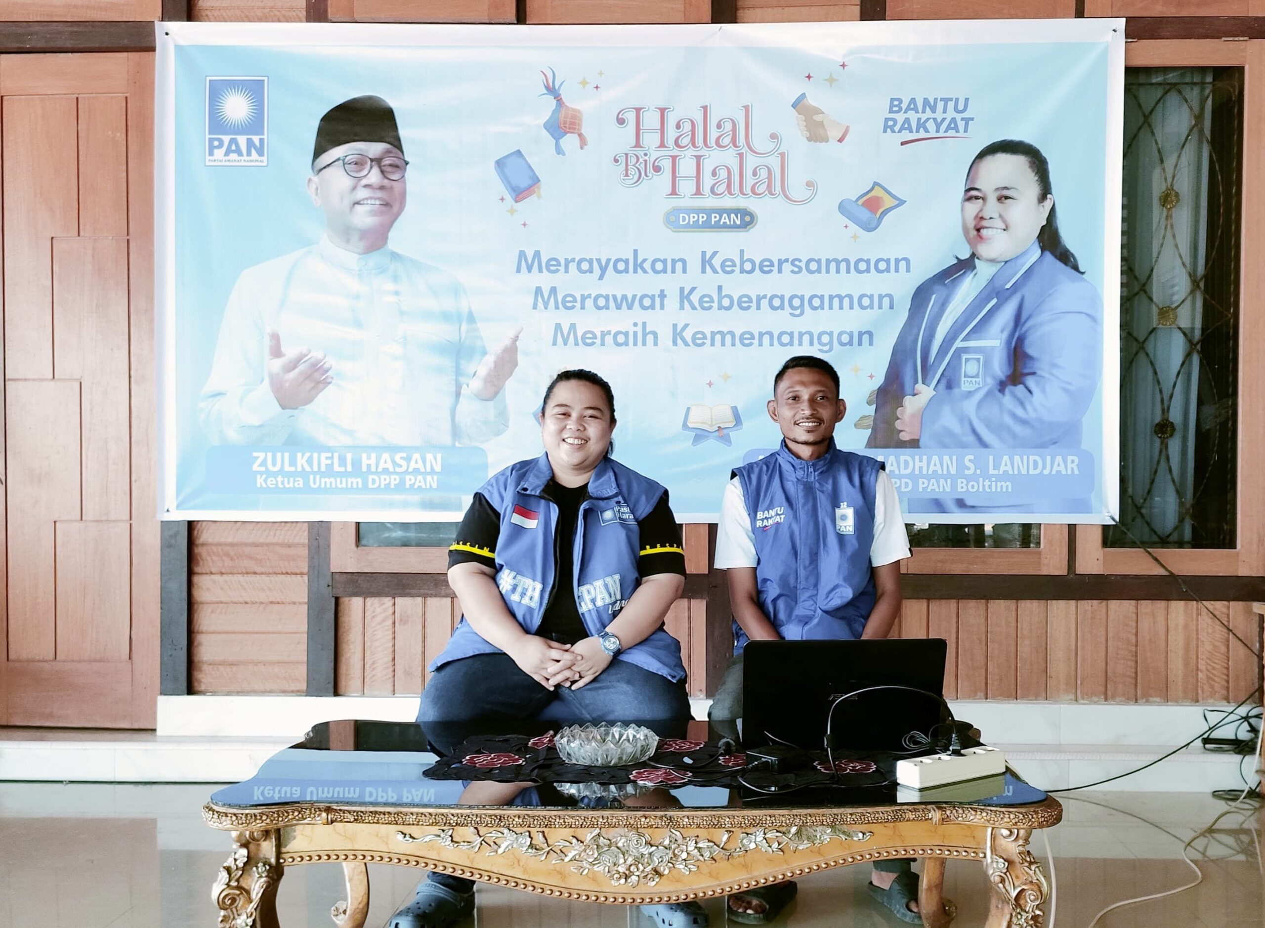 Ketua DPD PAN Boltim Amalia Ramadhan S Landjar
