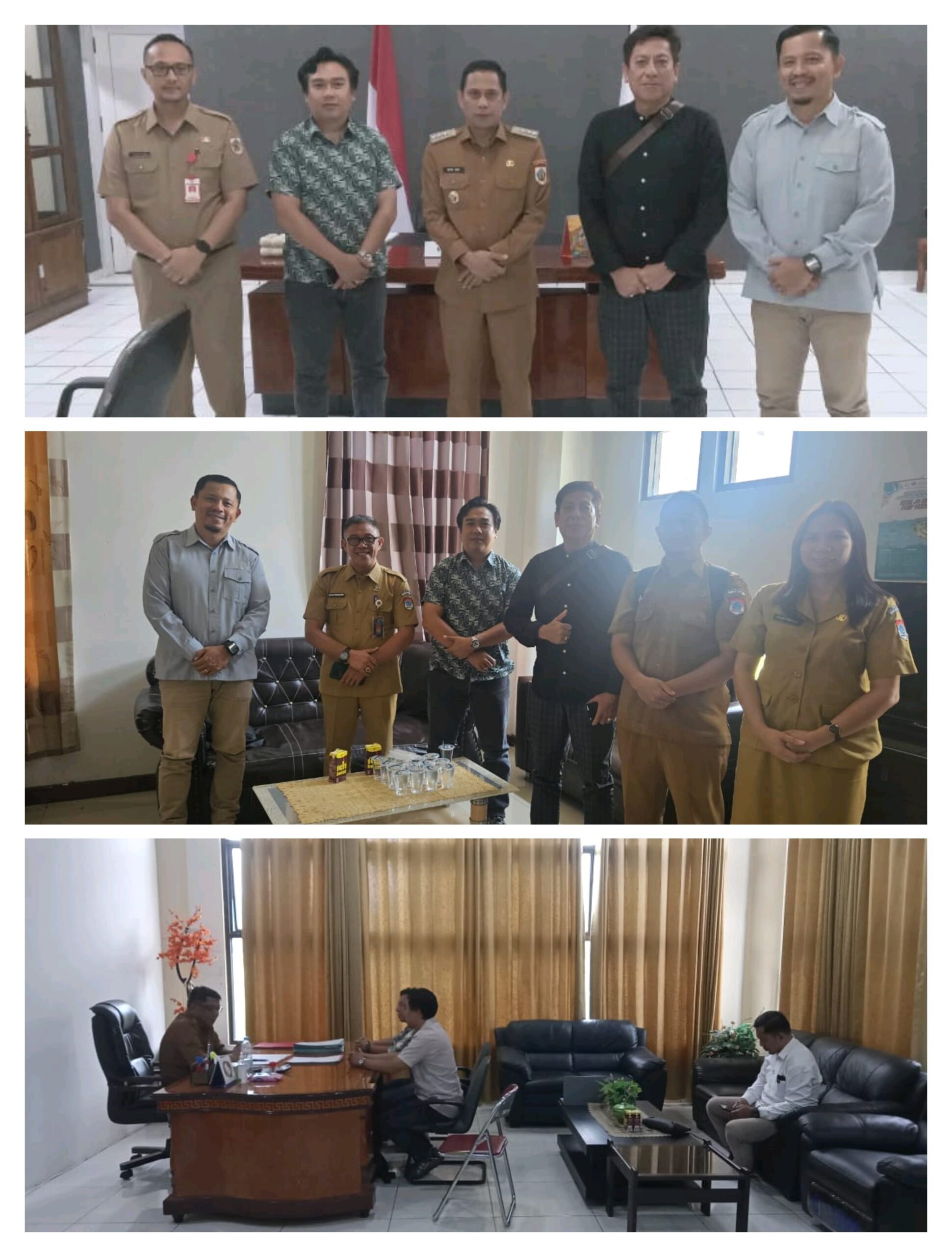 bersama kepala daerah