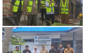 Ketua dan Anggota DPRD Boltim Turun Lapangan Pantau Progres Pembangunan Pelabuhan Kotabunan